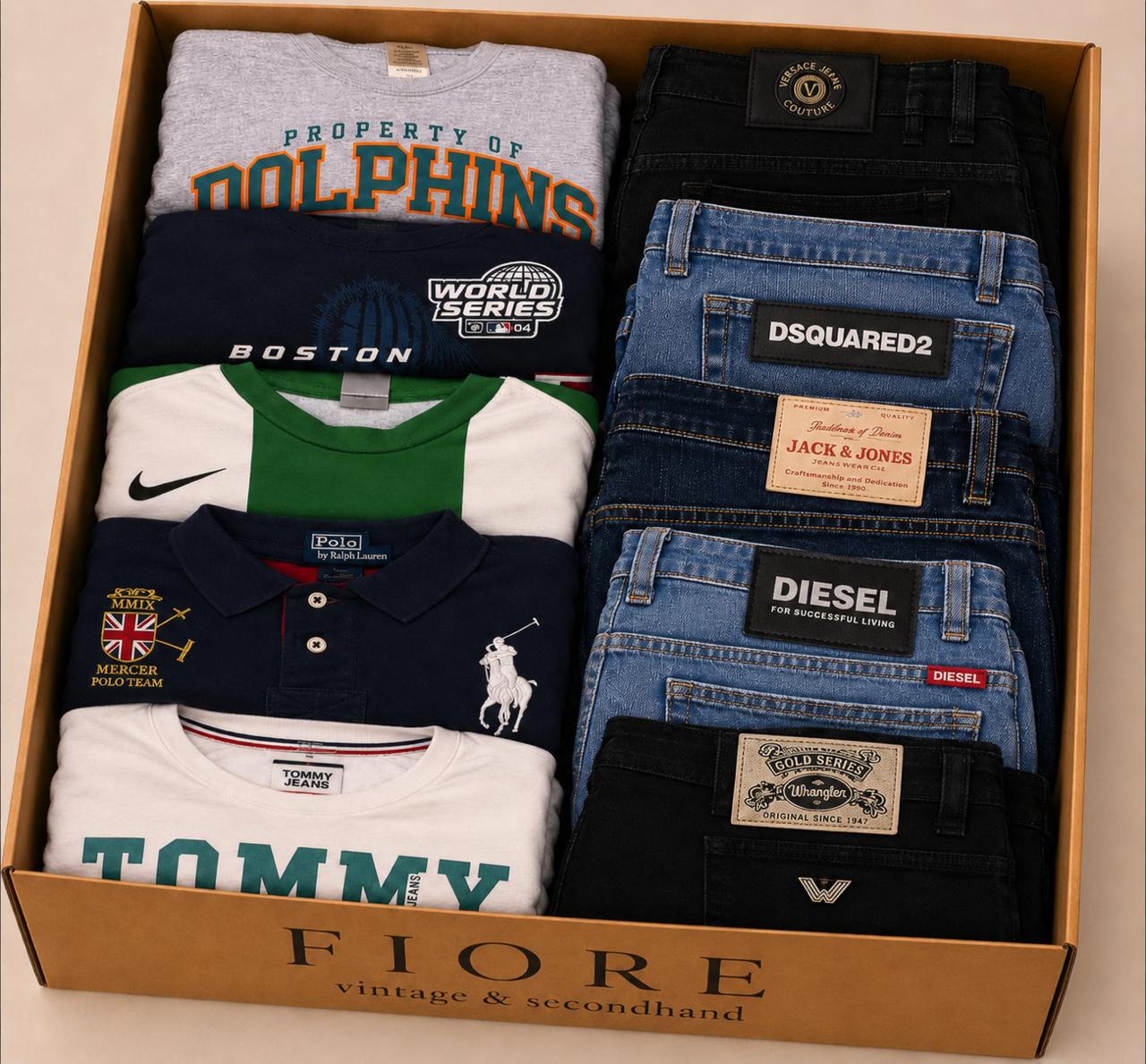Fiore Vintage & Secondhand - Box 10 pz Grado A